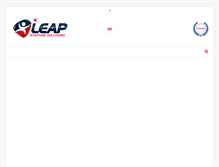 Tablet Screenshot of leap4staffing.com